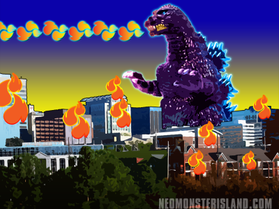 Pop Art Godzilla